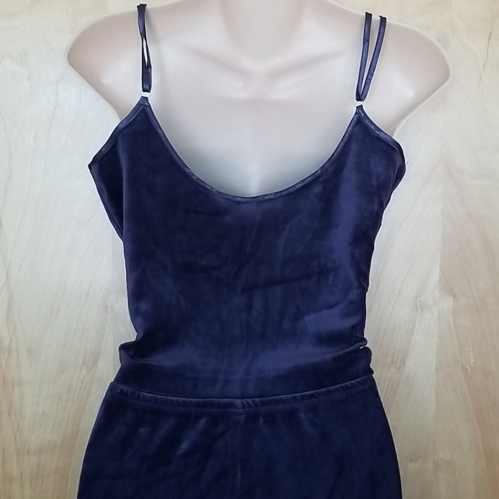 3 Piece Victoria's Secret Velour Pajama Set Small - Picture 5 of 7